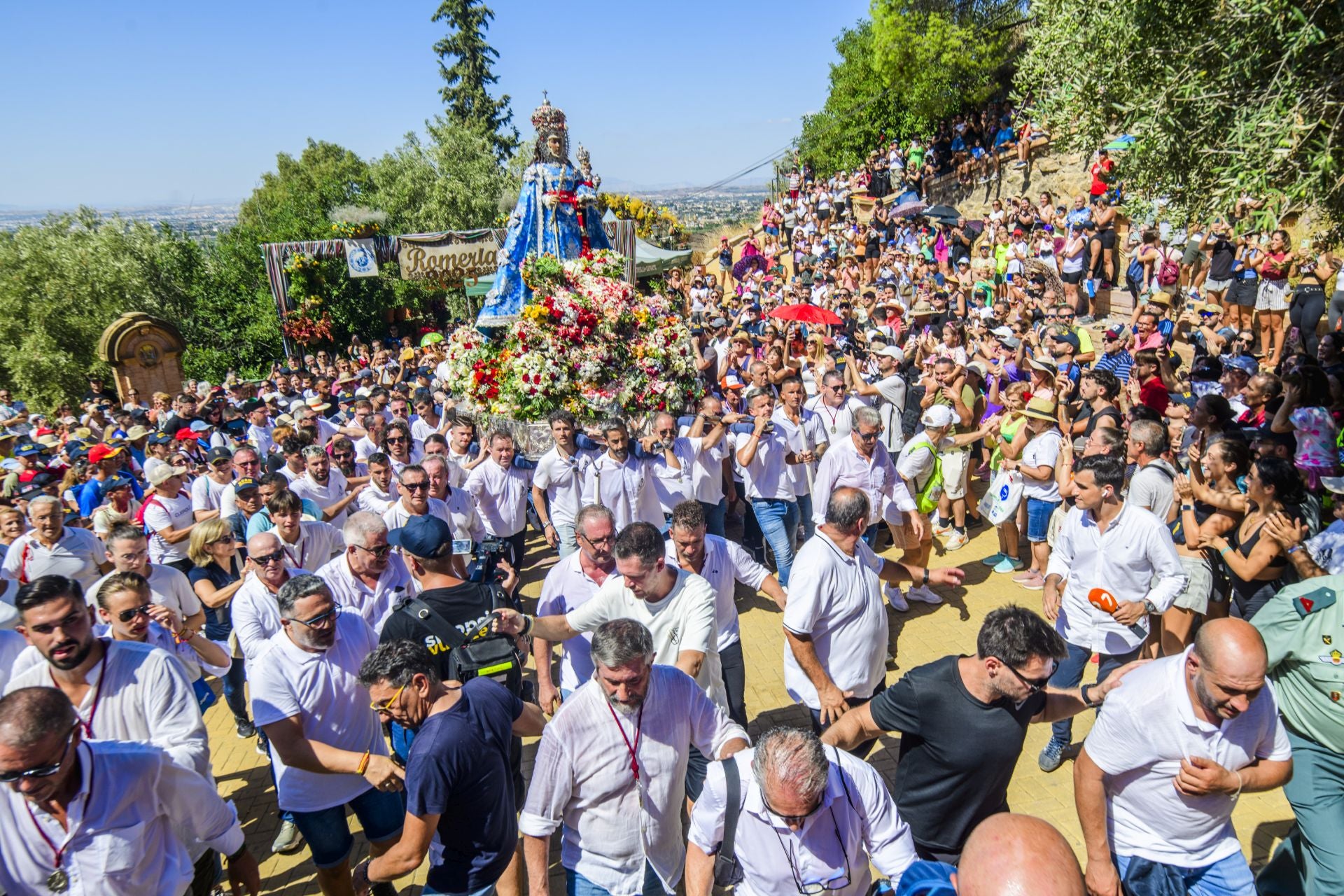 La Romería de la Fuensanta, en imágenes