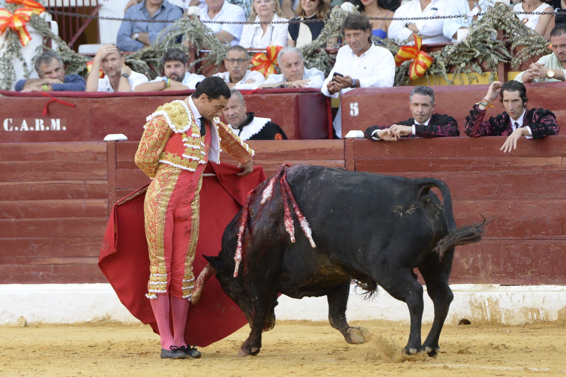 Las imágenes de la corrida de la Romería de la Feria Taurina de Murcia