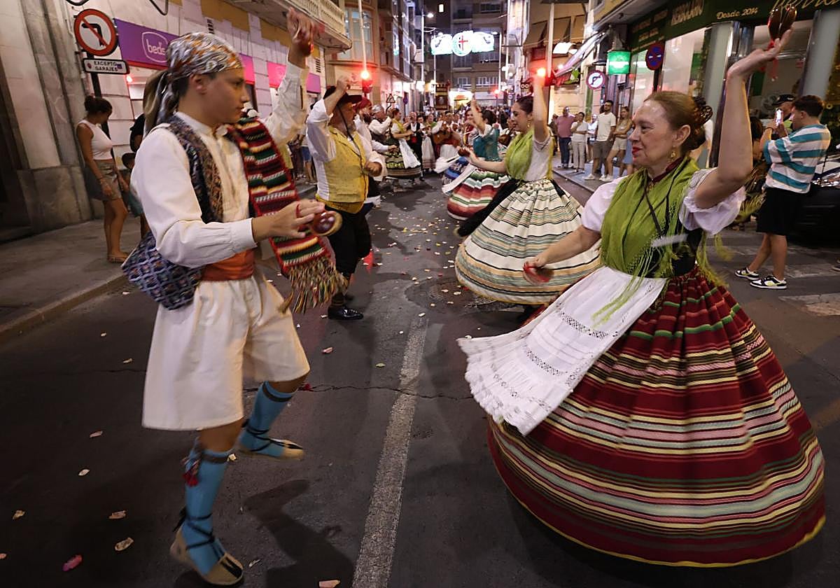 Las imágenes de la víspera de la Romería en Murcia