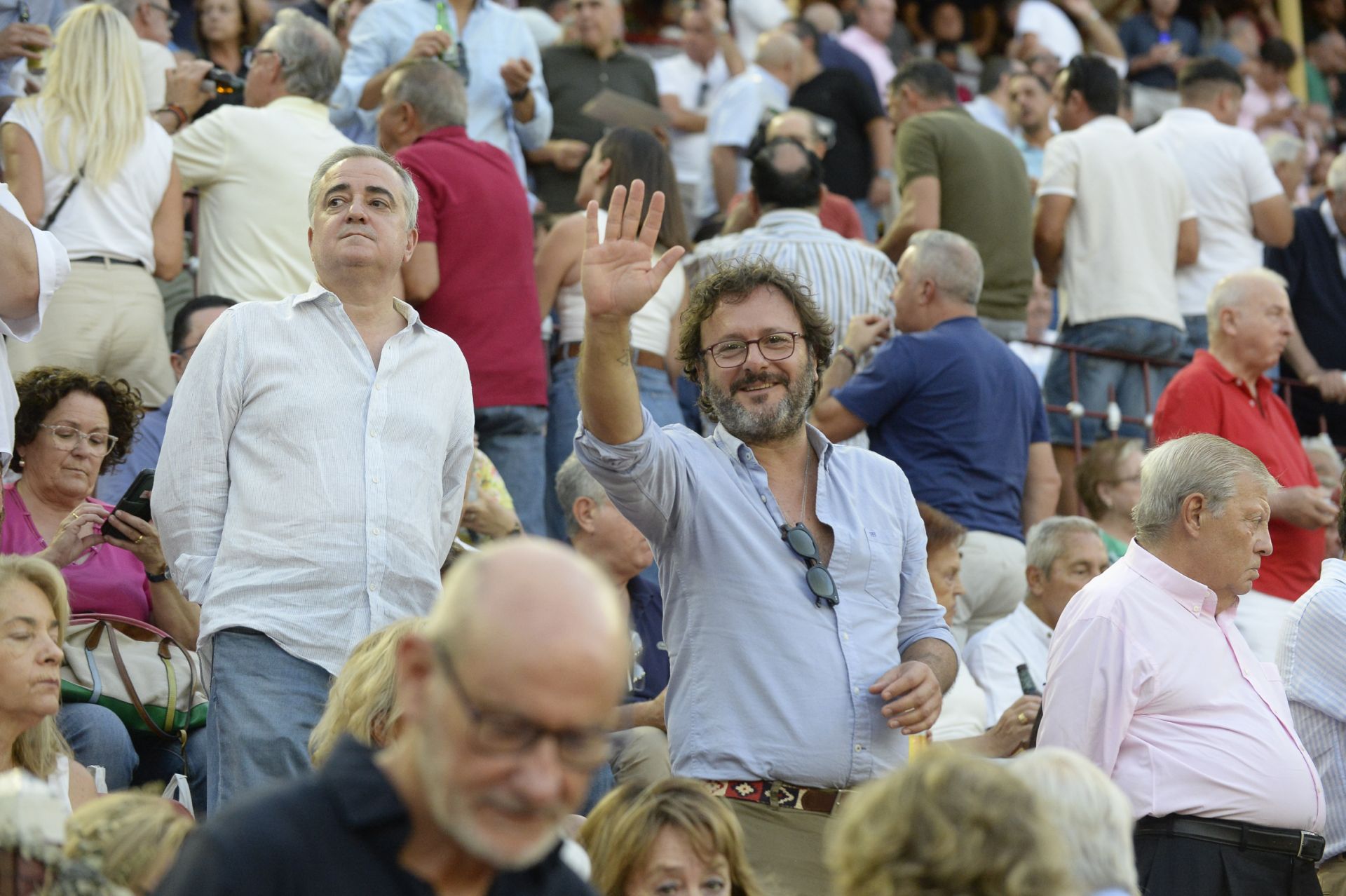 Ambiente de la corrida de la Romería de la Feria Taurina de Murcia, en imágenes