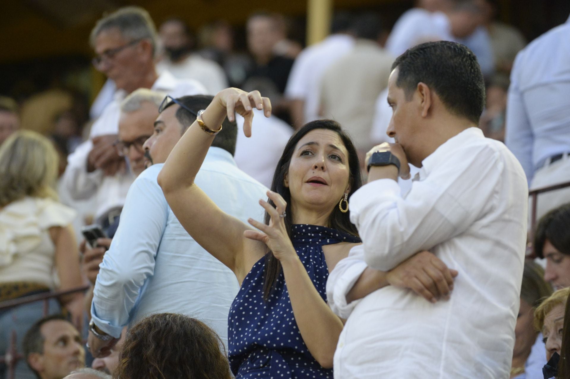 Ambiente de la corrida de la Romería de la Feria Taurina de Murcia, en imágenes
