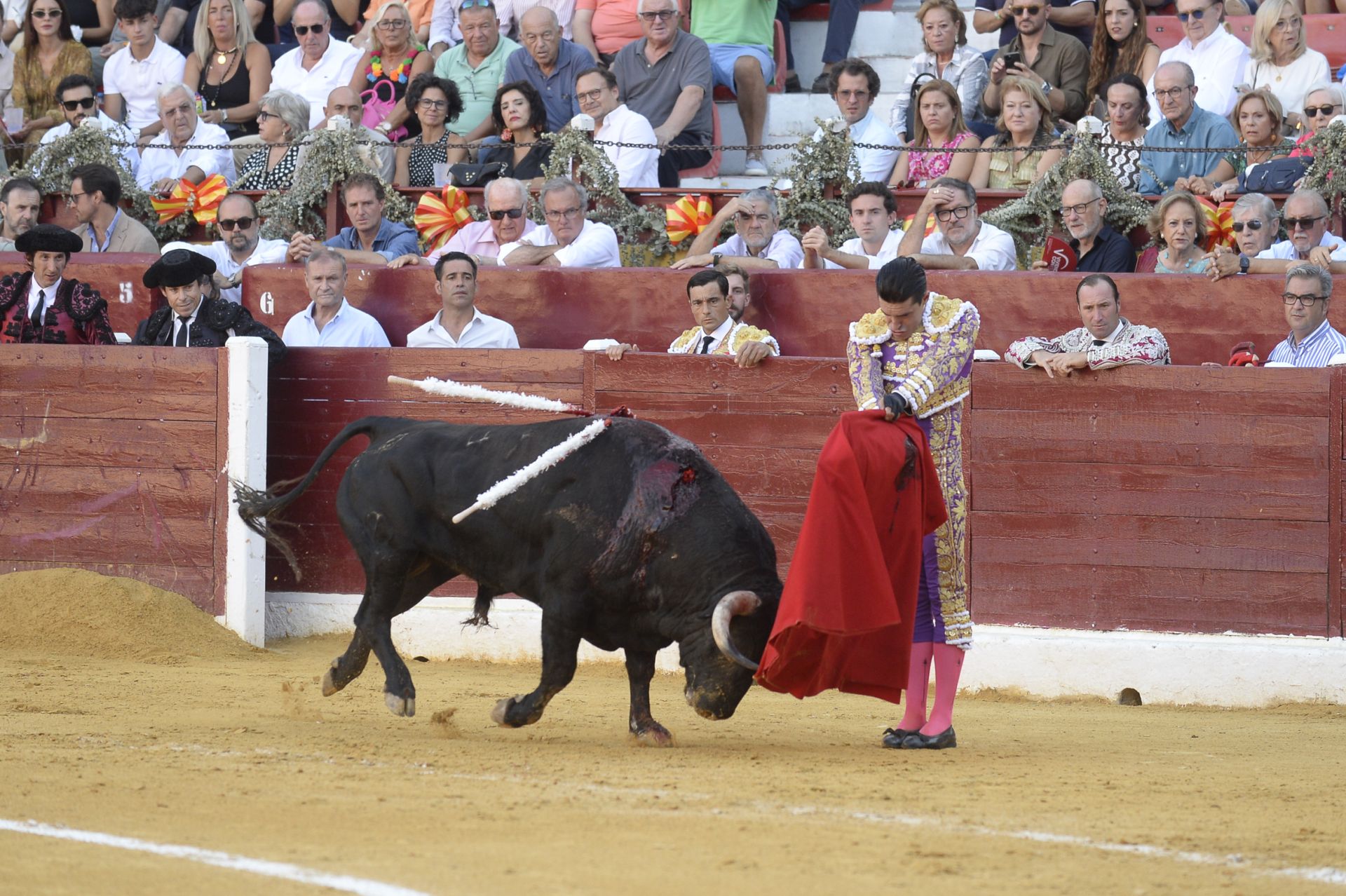 Las imágenes de la corrida de la Romería de la Feria Taurina de Murcia