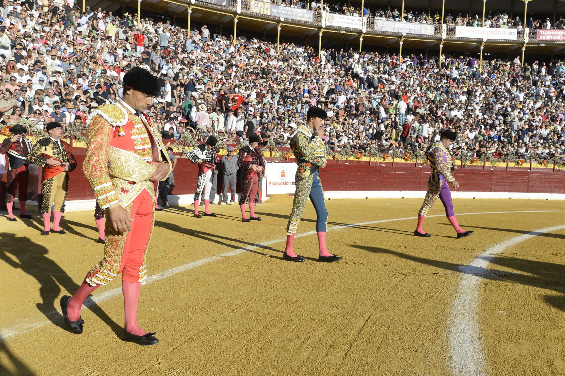 Las imágenes de la corrida de la Romería de la Feria Taurina de Murcia