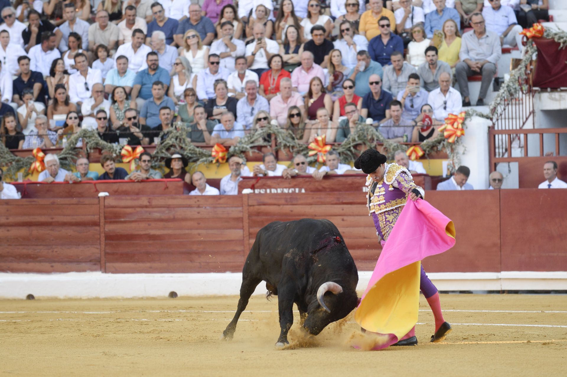 Las imágenes de la corrida de la Romería de la Feria Taurina de Murcia