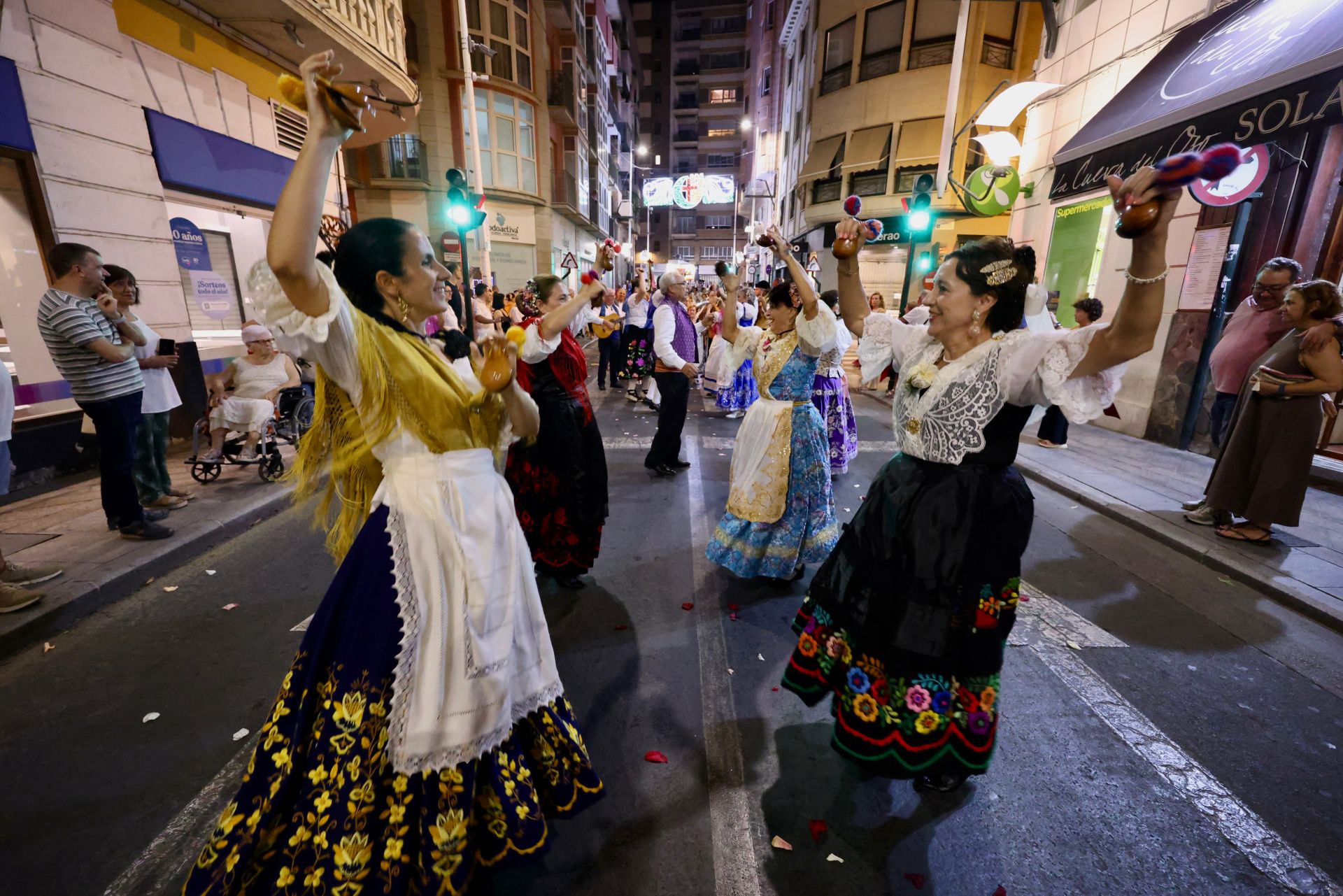 Las imágenes de la víspera de la Romería en Murcia