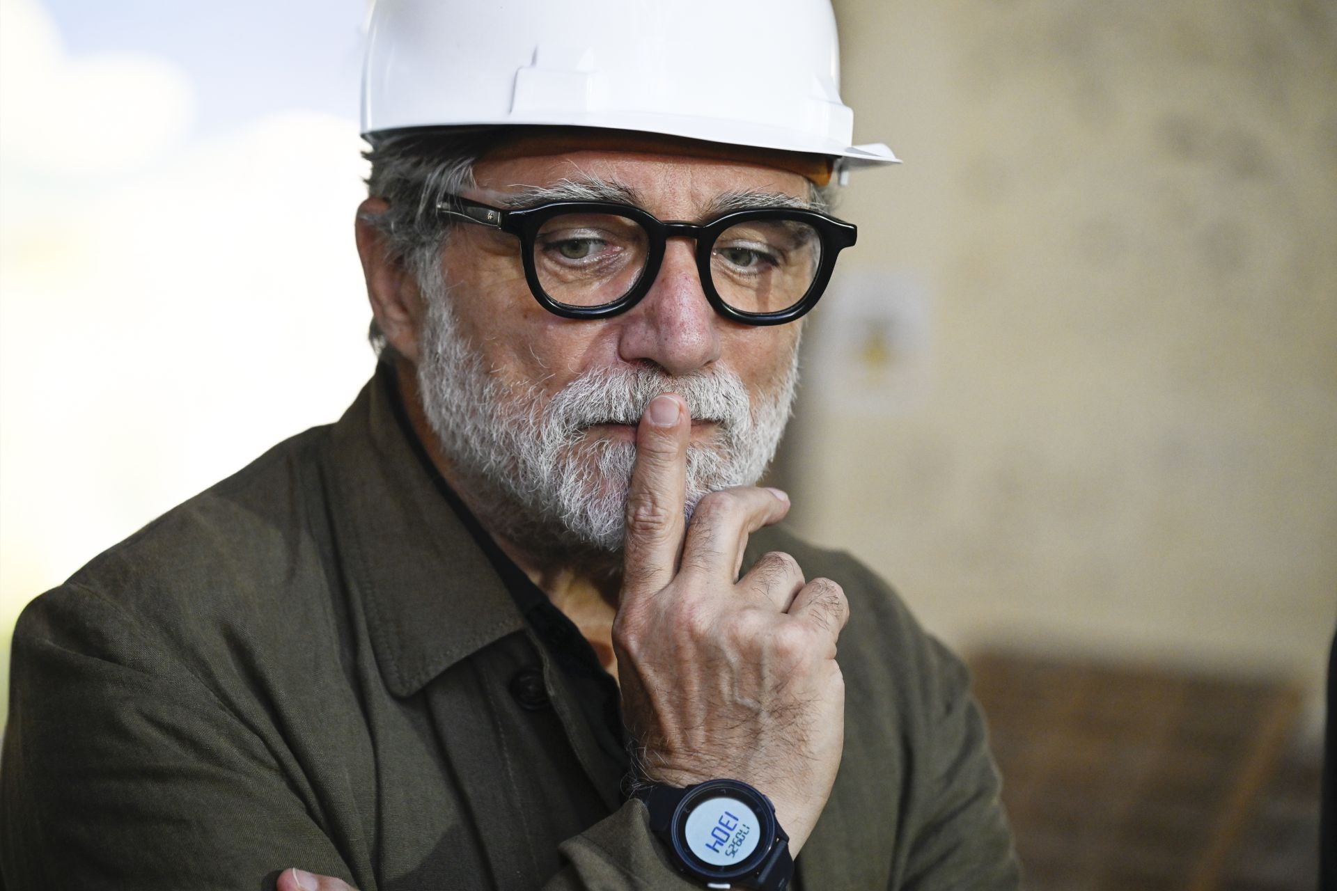 La visita a la Cárcel Vieja de Murcia del artista internacional Jaume Plensa, en imágenes