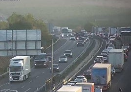 Importantes retenciones en sentido Alicante en la A-7.