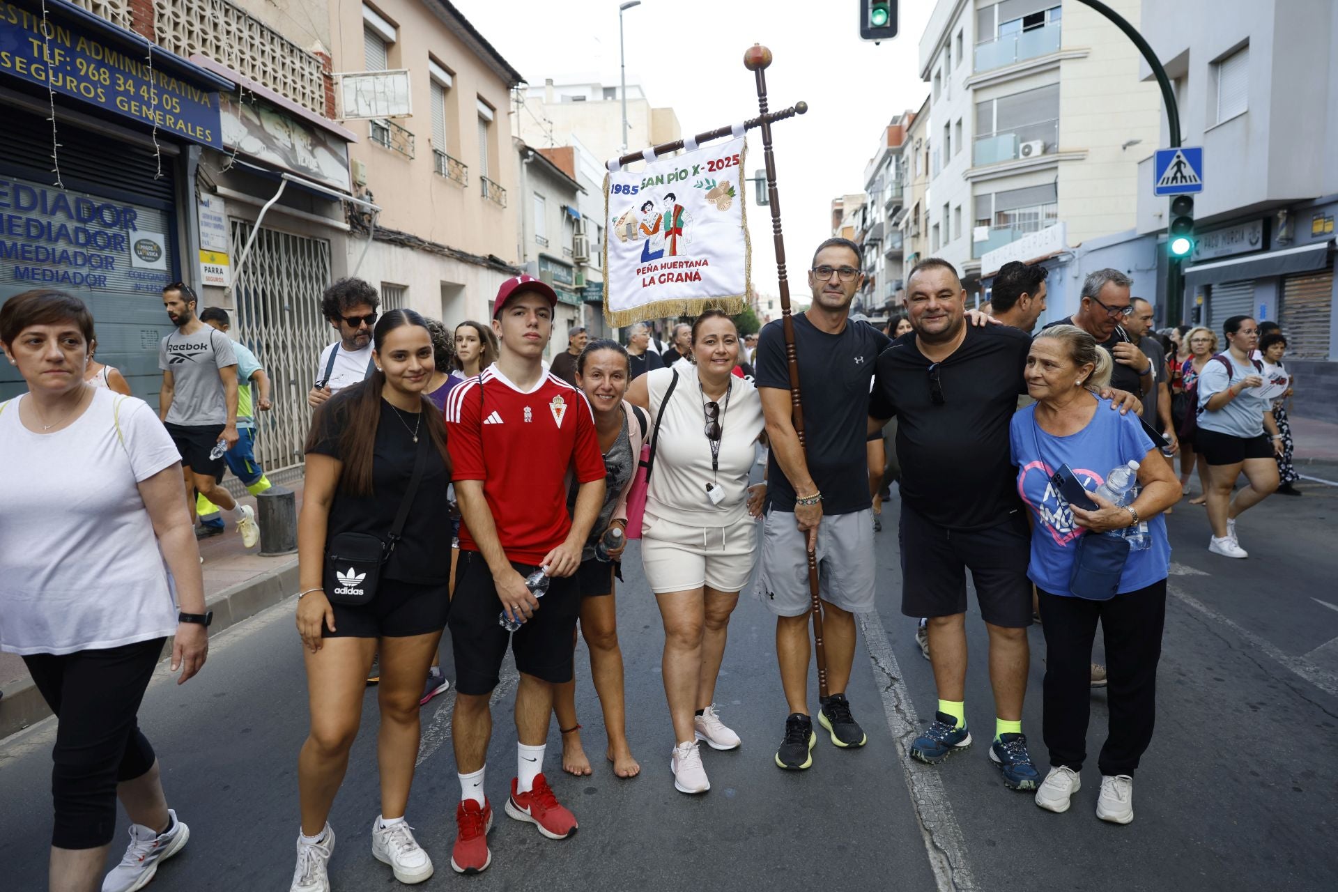 Búscate entre los romeros que acompañaron a la Fuensanta en Murcia