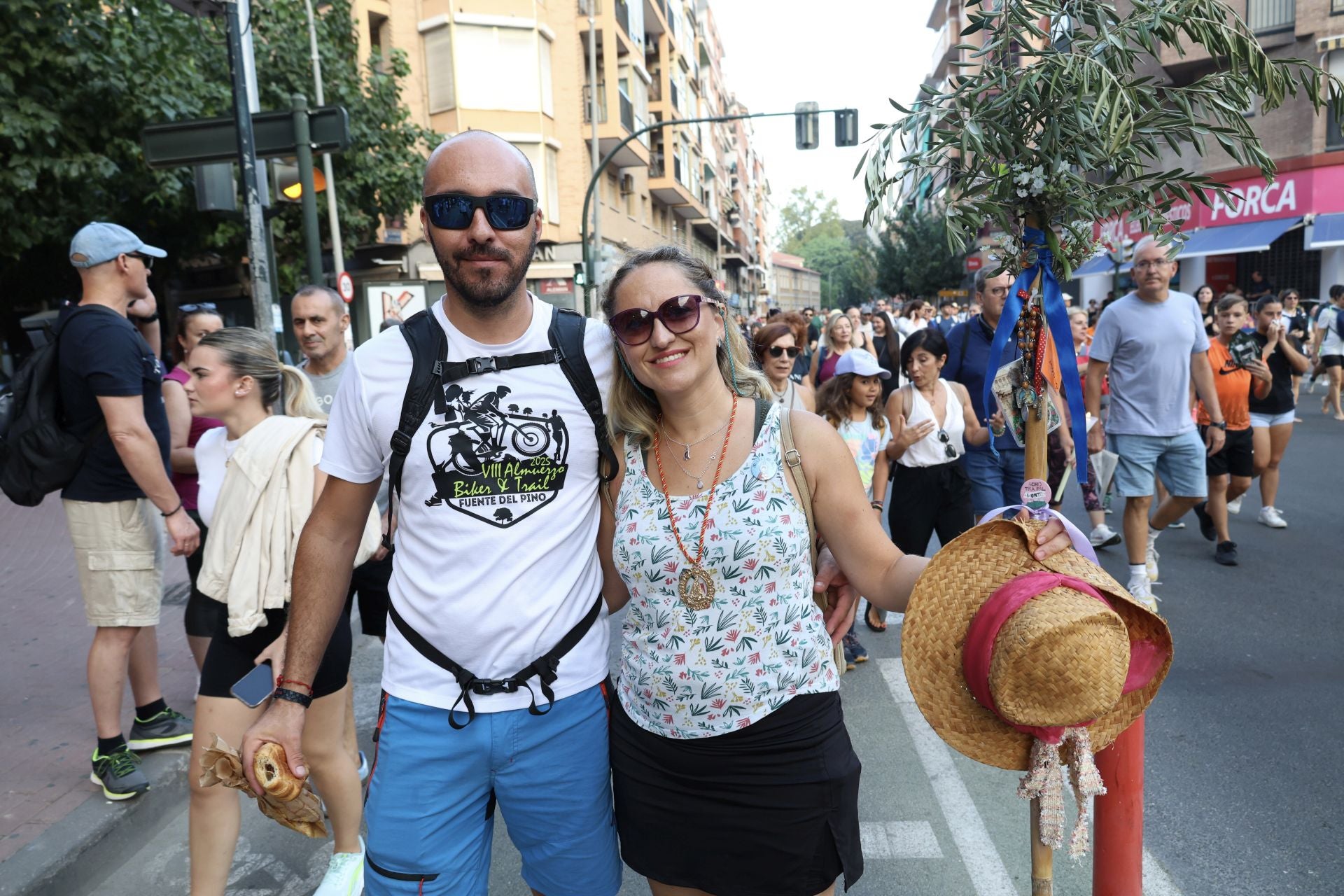 Búscate entre los romeros que acompañaron a la Fuensanta en Murcia