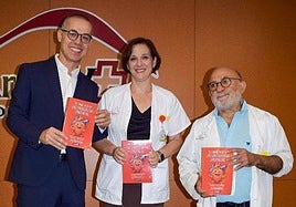 Raúl Sánchez, Juana Fernández y José Luis Pardo-