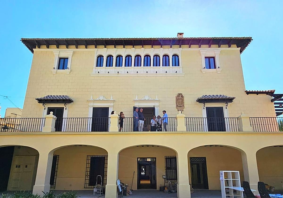 Palacio de Rubalcava de Orihuela en la recepción de las obras.