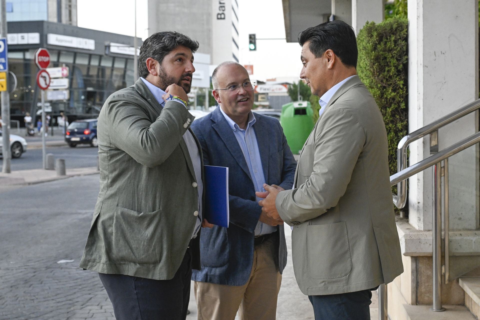 Las imágenes de la junta directiva del PP en Murcia