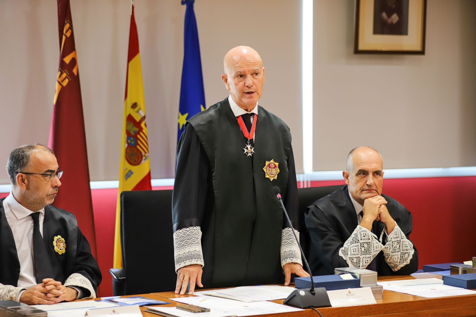 La ceremonia de apertura del Año Judicial en la Región de Murcia, en imágenes
