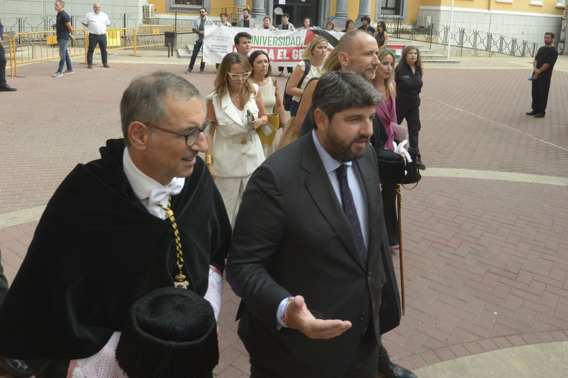 La apertura del curso académico de las universidades públicas de la Región de Murcia, en imágenes