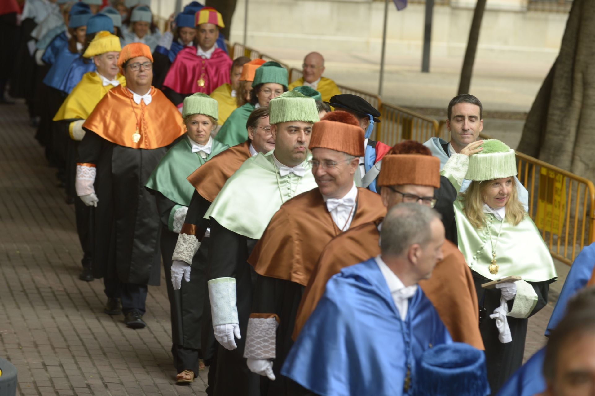 La apertura del curso académico de las universidades públicas de la Región de Murcia, en imágenes