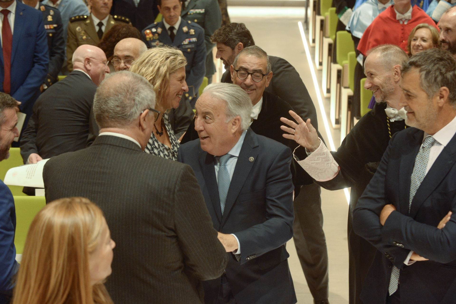 La apertura del curso académico de las universidades públicas de la Región de Murcia, en imágenes