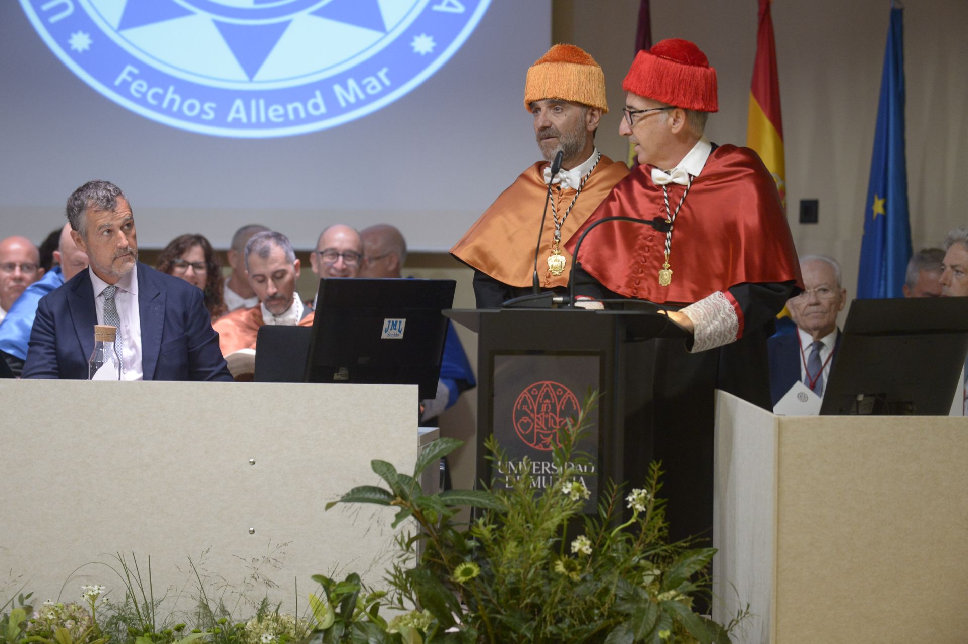 La apertura del curso académico de las universidades públicas de la Región de Murcia, en imágenes