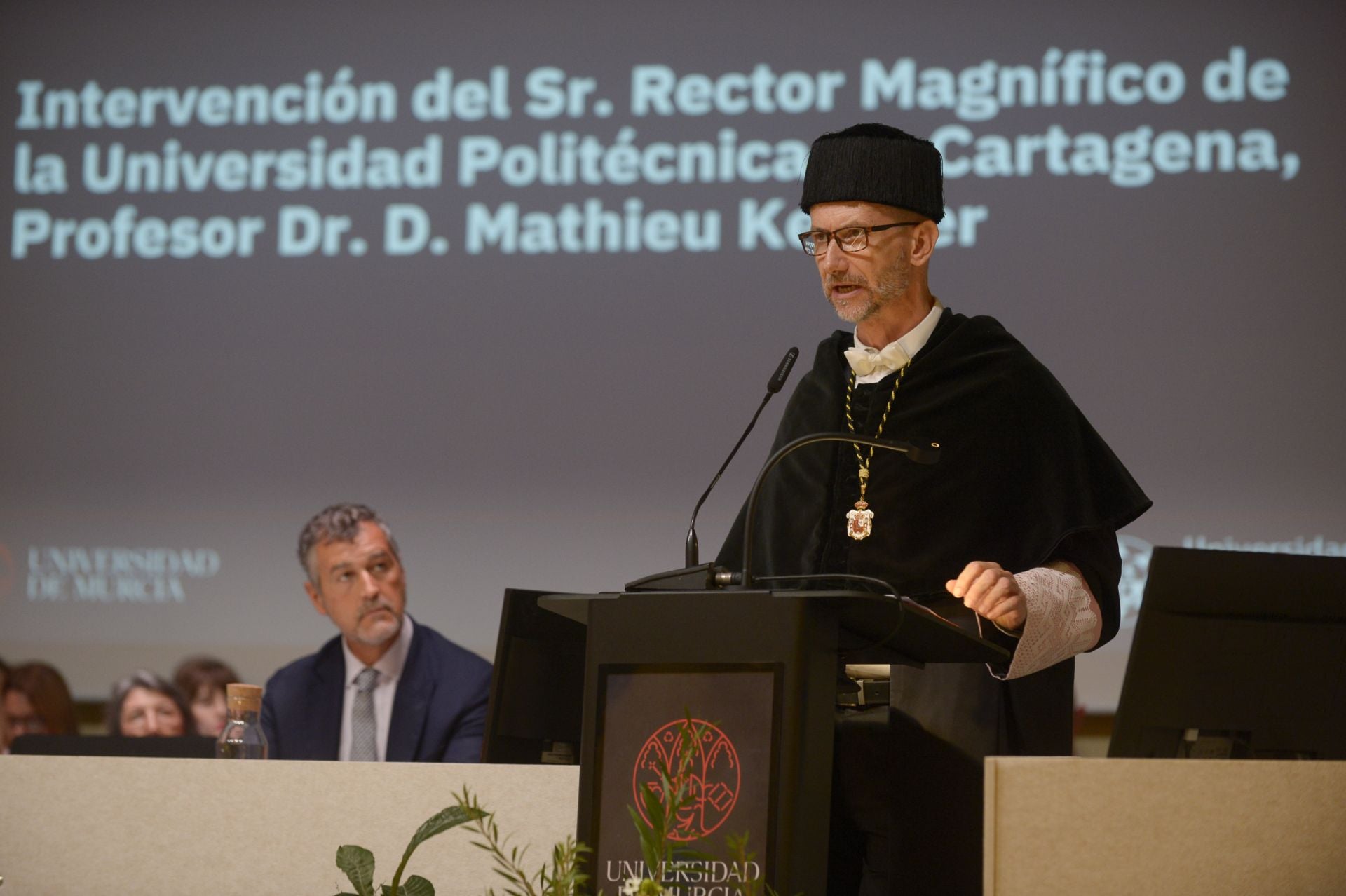 La apertura del curso académico de las universidades públicas de la Región de Murcia, en imágenes