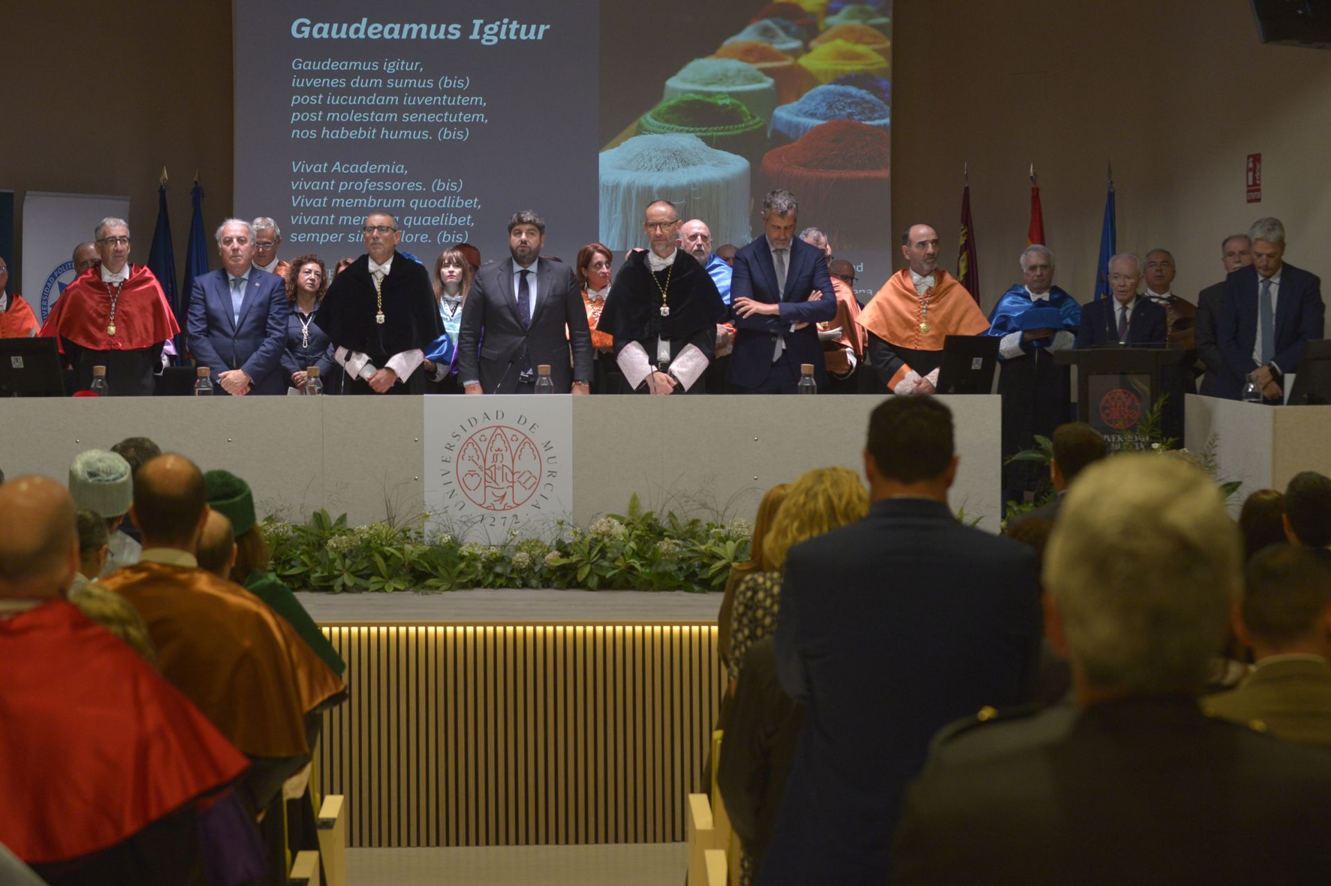 La apertura del curso académico de las universidades públicas de la Región de Murcia, en imágenes