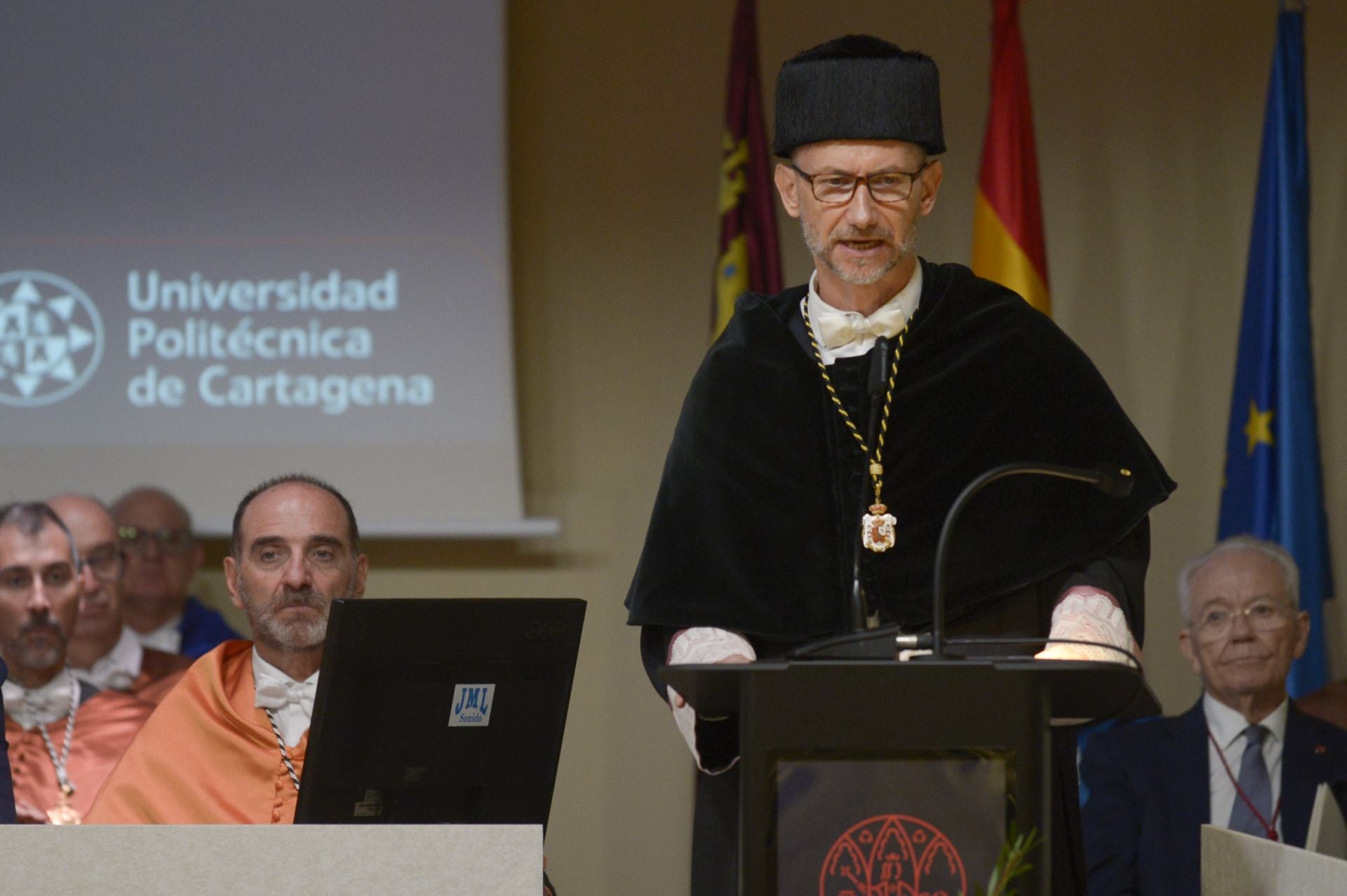La apertura del curso académico de las universidades públicas de la Región de Murcia, en imágenes