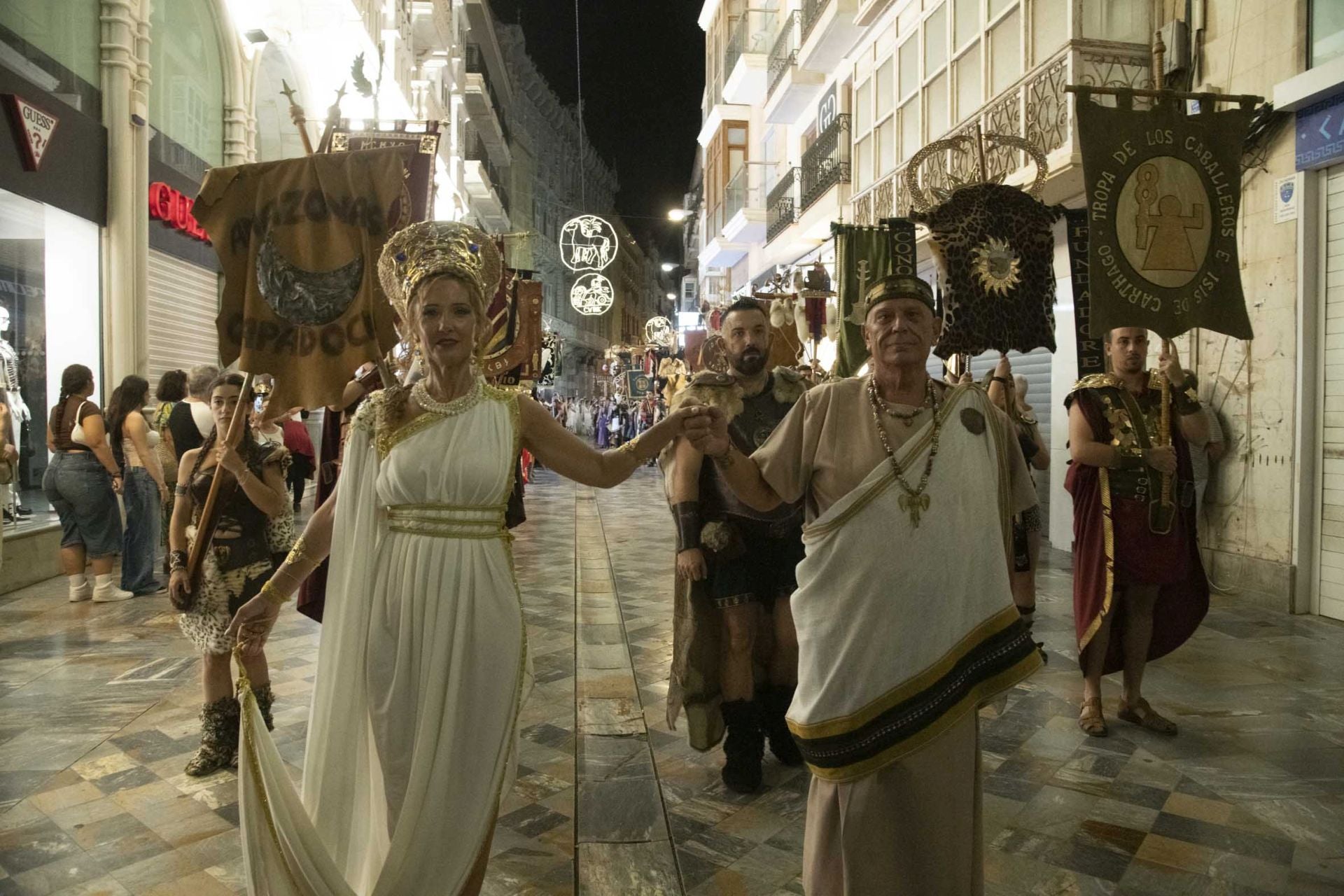 En imágenes, pregón e inicio de las Fiestas de Carthagineses y Romanos