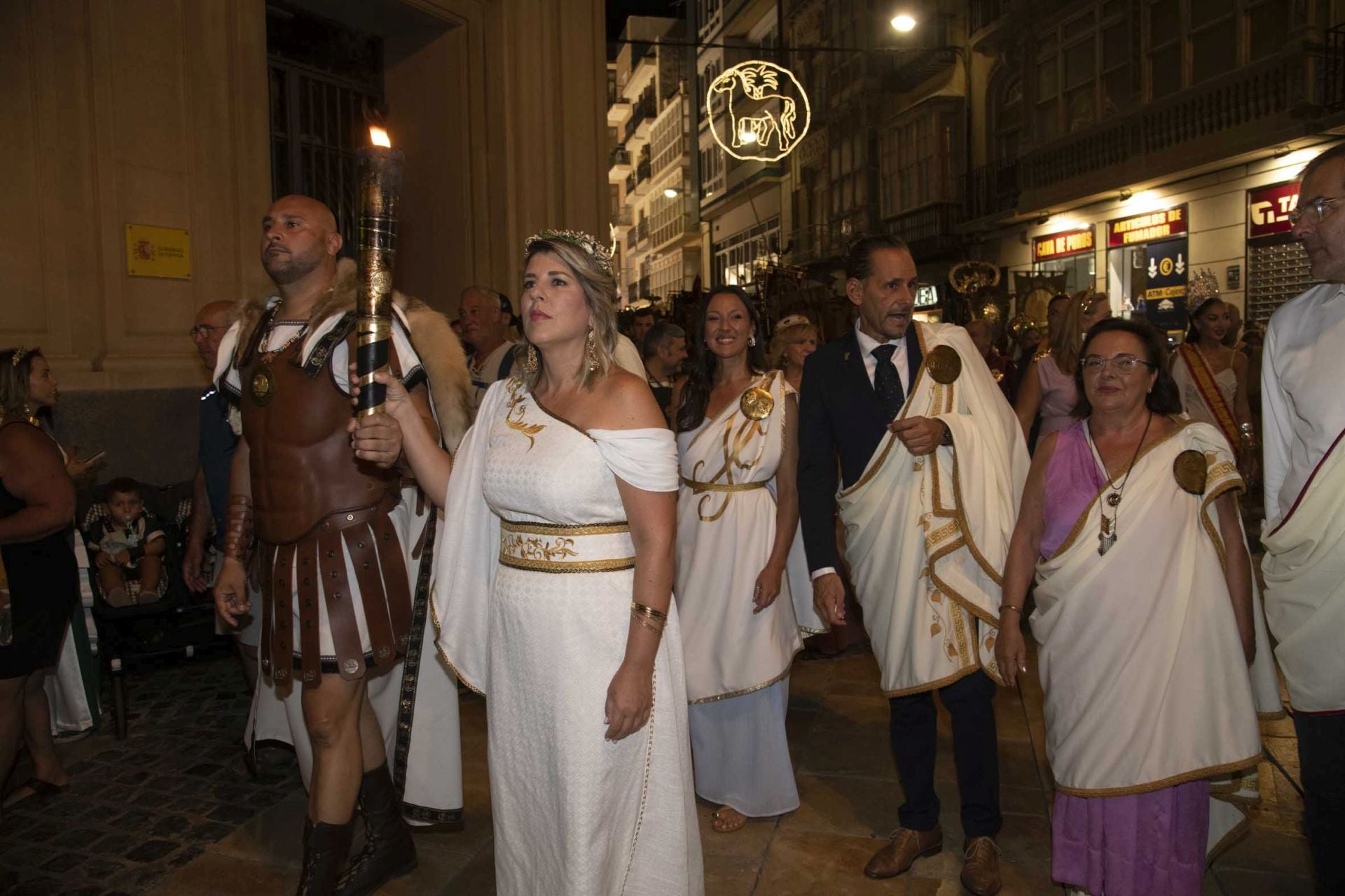 En imágenes, pregón e inicio de las Fiestas de Carthagineses y Romanos