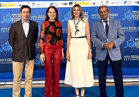 Un momento de la inauguración este viernes de la jornada 'Mujeres y empresa' de la Cumbre Europea de la Economía Social.