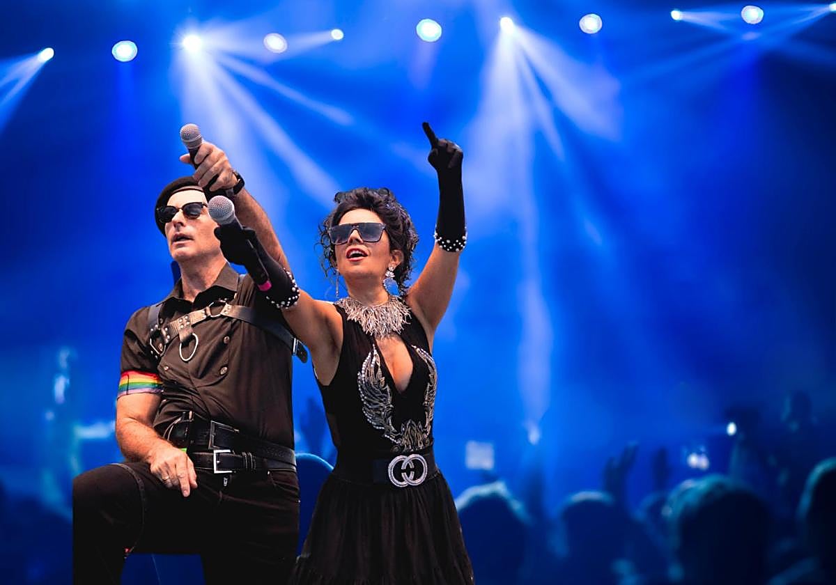 «Segunda juventud». El dúo Amistades Peligrosas, en una actuación reciente.