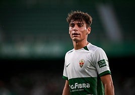 Rodrigo Mendoza, en un partido de esta temporada.