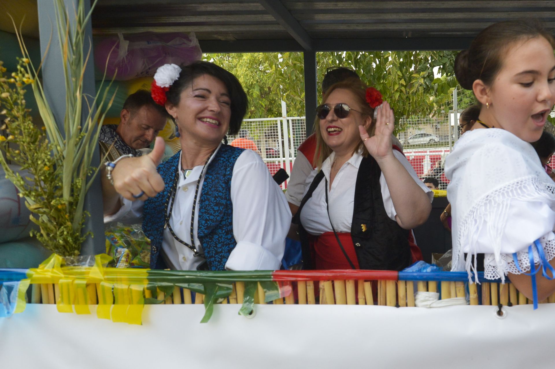En imágenes, desfile de las carrozas de Molina de Segura