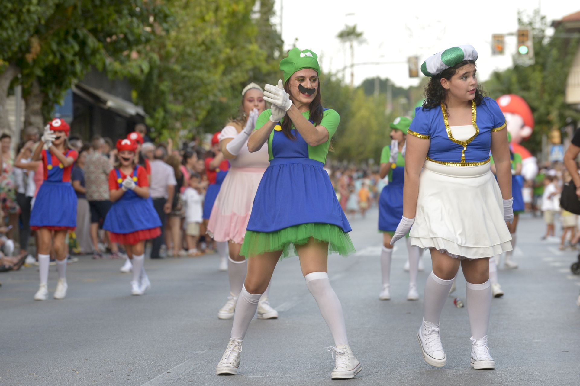 En imágenes, desfile de las carrozas de Molina de Segura