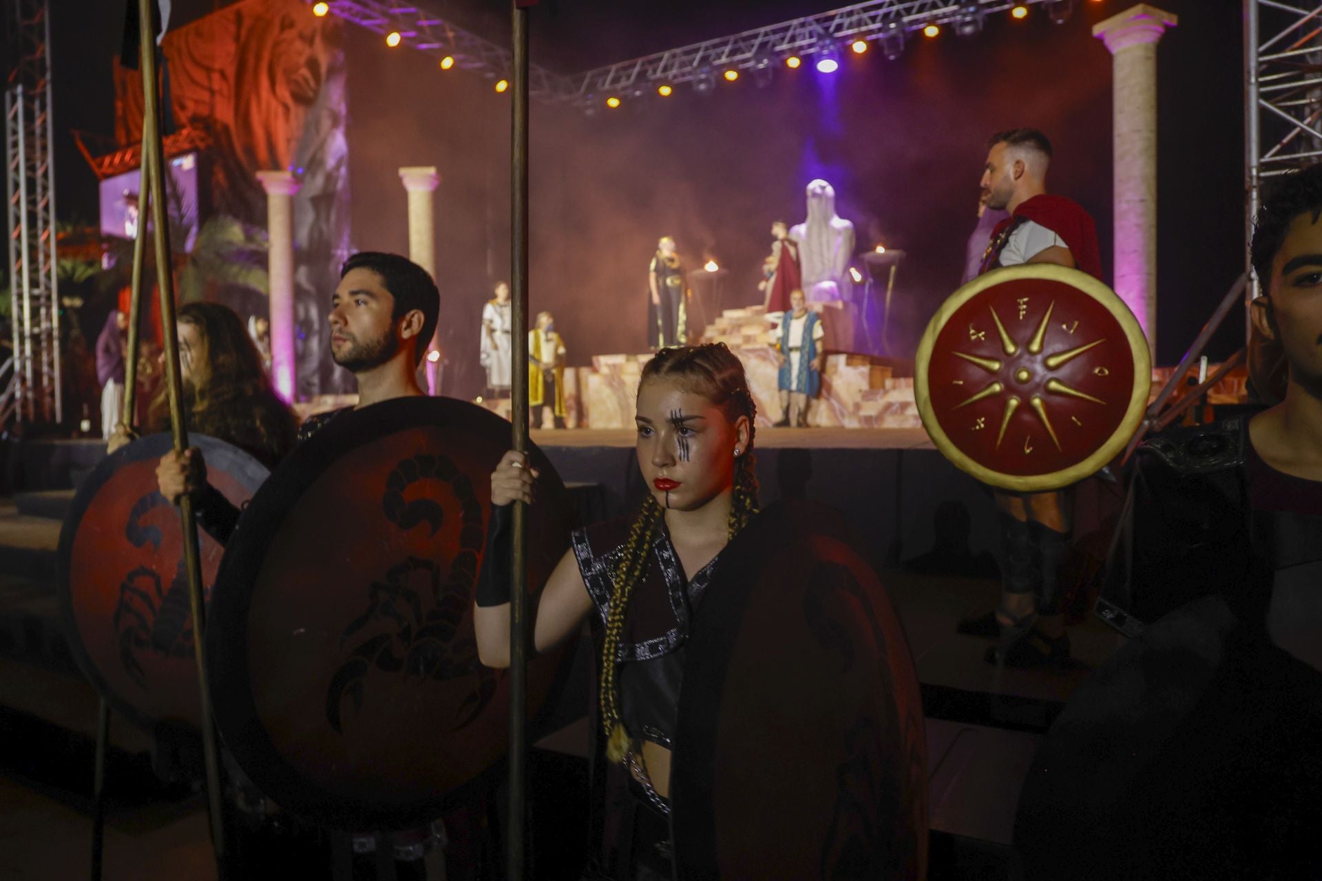 En imágenes, recreación de la fundación de Qart Hadast en Carthagineses y Romanos