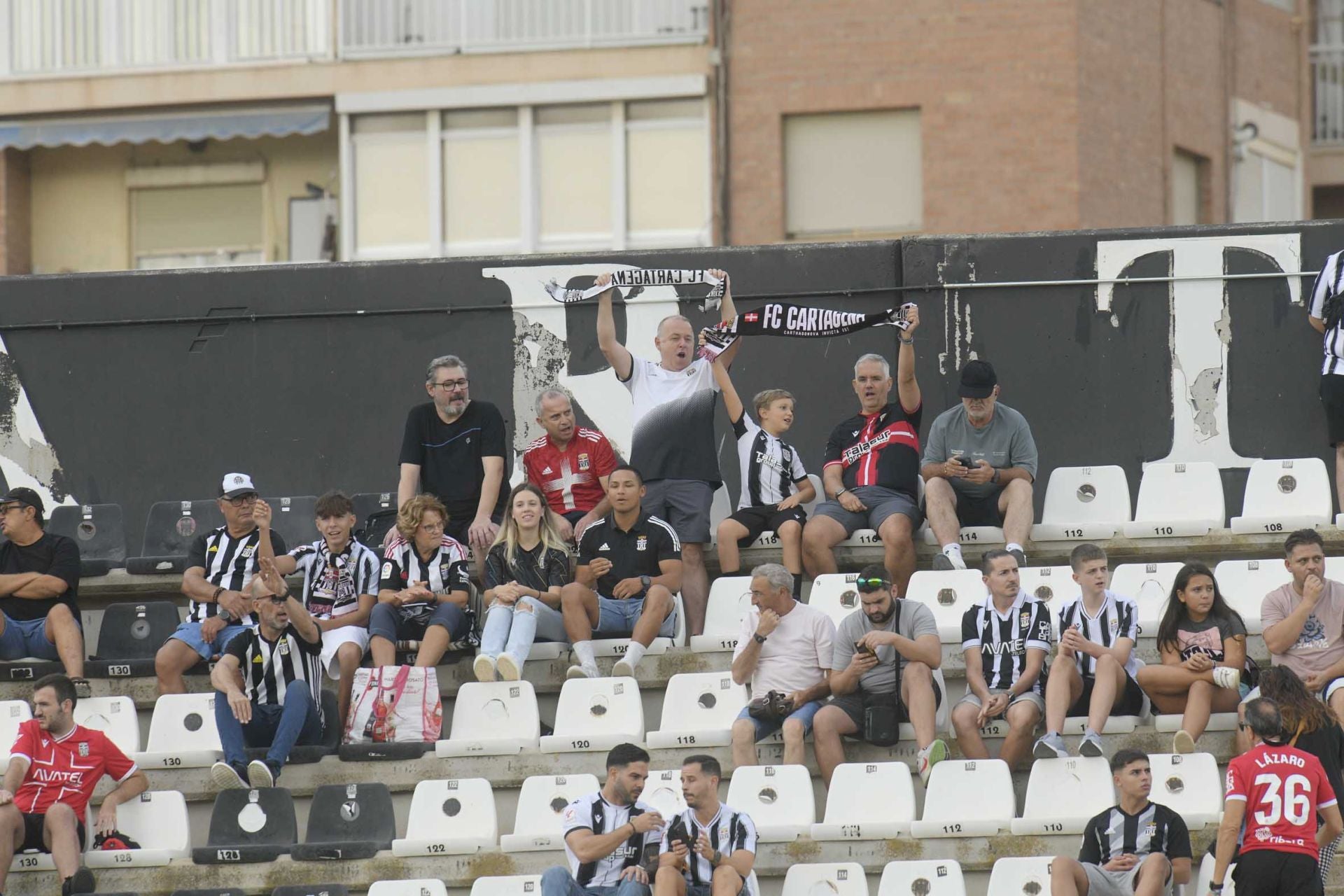 Pablo de Blasis regala la victoria al FC Cartagena en el último minuto, en imágenes