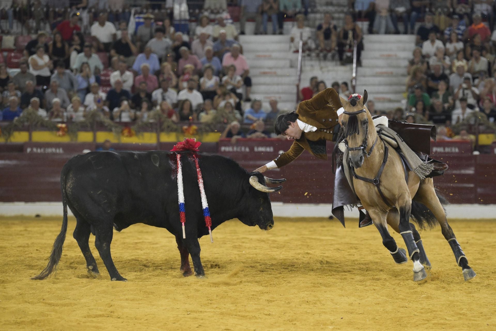 Las imágenes de la corrida de rejones de la Feria de Taurina de Murcia
