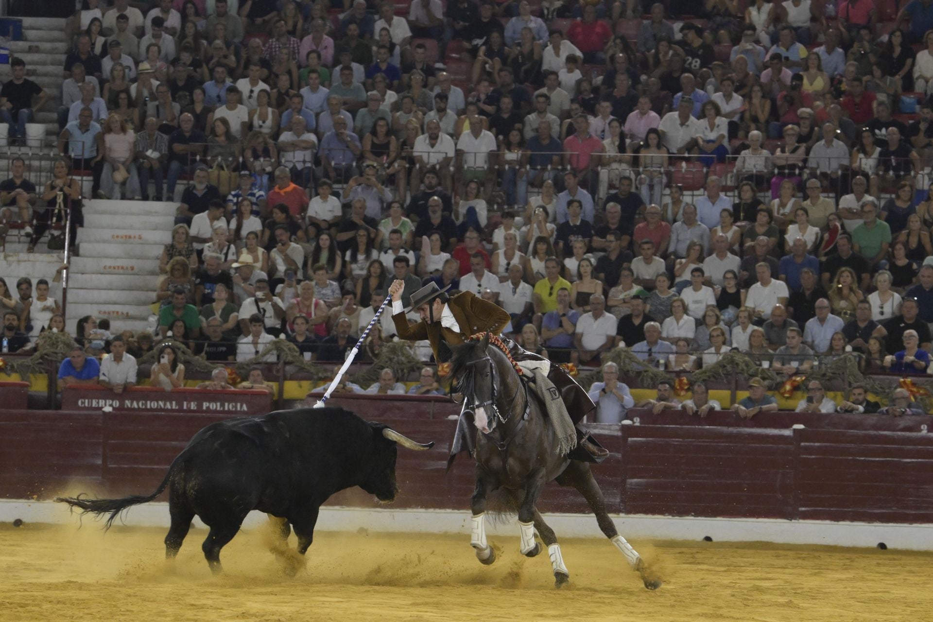 Las imágenes de la corrida de rejones de la Feria de Taurina de Murcia