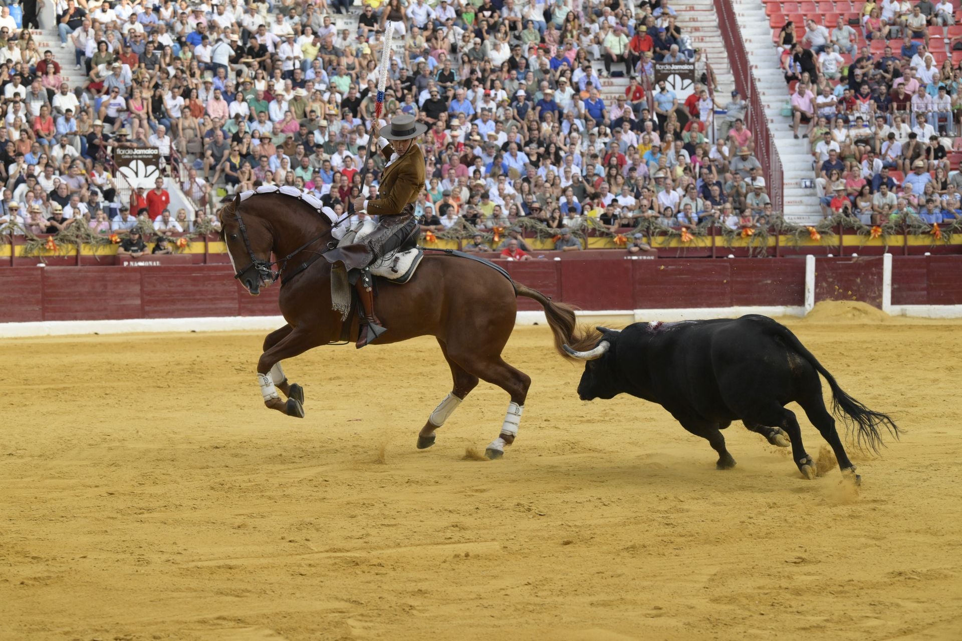 Las imágenes de la corrida de rejones de la Feria de Taurina de Murcia