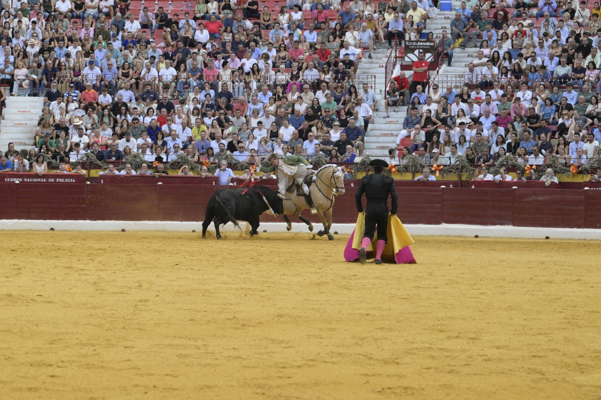 Las imágenes de la corrida de rejones de la Feria de Taurina de Murcia