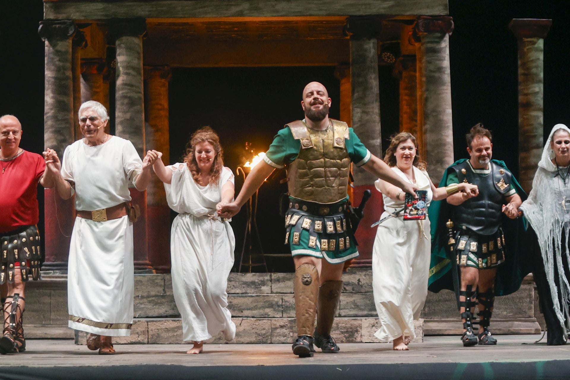 Las Destrucción de Sagunto de las Fiestas de e Carthagineses y Romanos, en imágenes