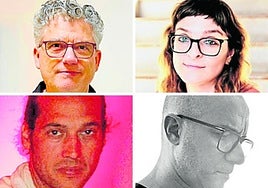 Josep Lluis Galiana, Elena Juárez, Arturo Yelo e Iván Puñal.