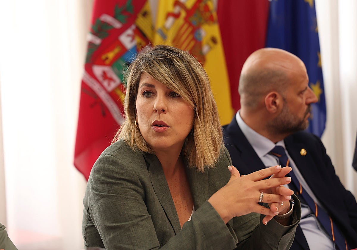 Noelia Arroyo, alcaldesa de Cartagena y presidenta de la Comisión de Violencia de Género de la Federación de Municipios y Provincias de España.