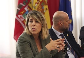 Noelia Arroyo, alcaldesa de Cartagena y presidenta de la Comisión de Violencia de Género de la Federación de Municipios y Provincias de España.