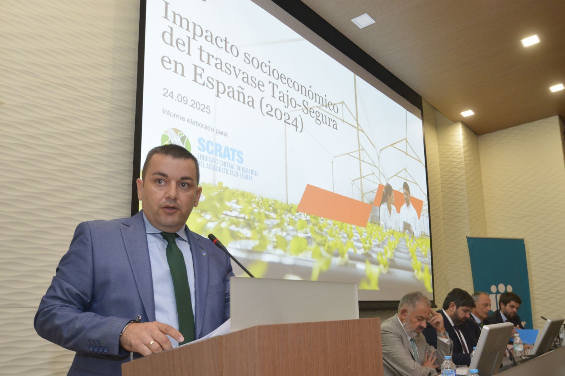 En imágenes, la presentación del estudio sobre el impacto socioeconómico del Trasvase