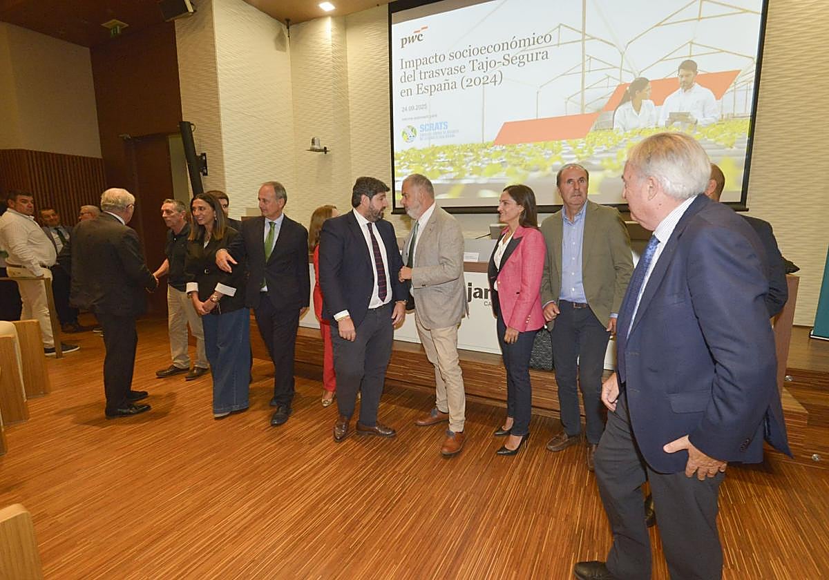 En imágenes, la presentación del estudio sobre el impacto socioeconómico del Trasvase