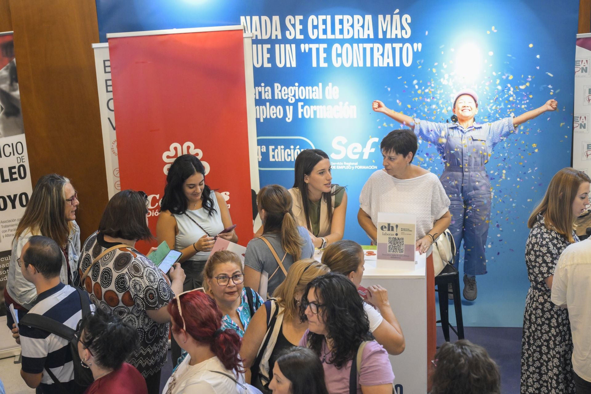 La inauguración de la Feria Regional de Empleo y Formación, en imágenes
