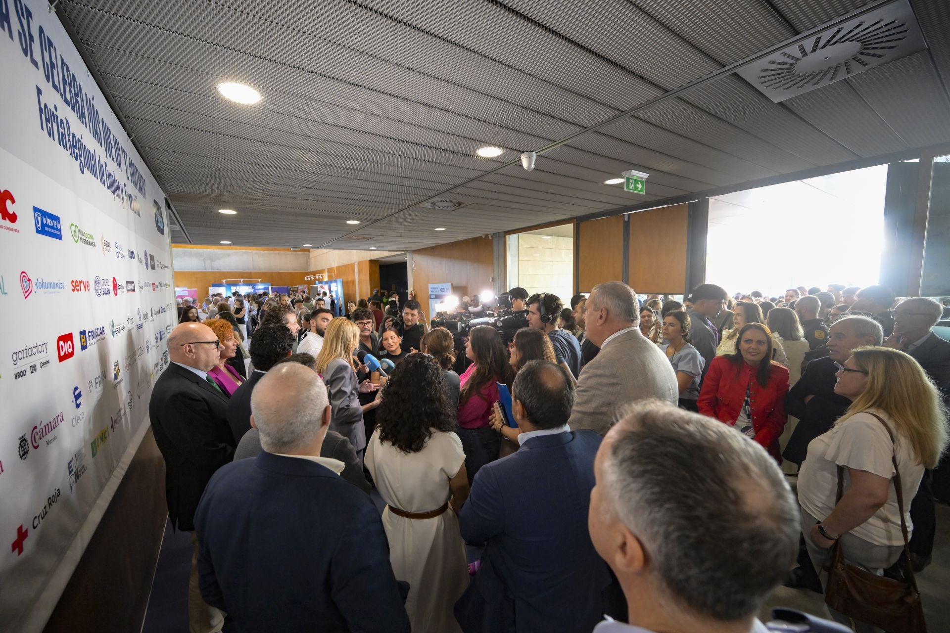 La inauguración de la Feria Regional de Empleo y Formación, en imágenes