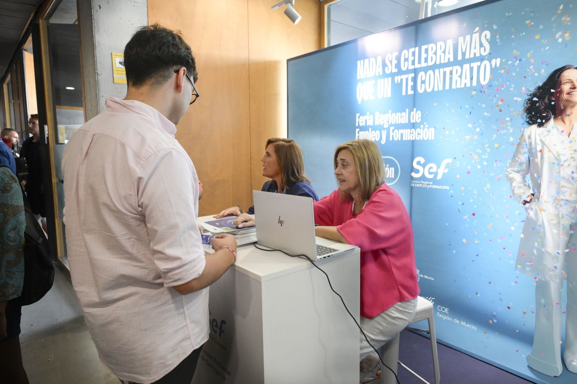 La inauguración de la Feria Regional de Empleo y Formación, en imágenes