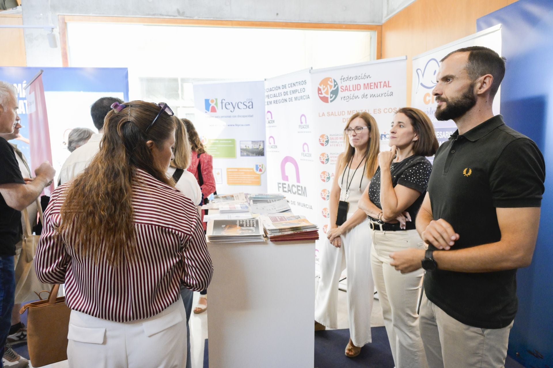La inauguración de la Feria Regional de Empleo y Formación, en imágenes