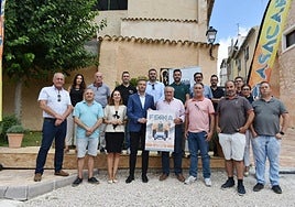 Acto de presentación de la programación de la Feria de Caravaca, ayer.