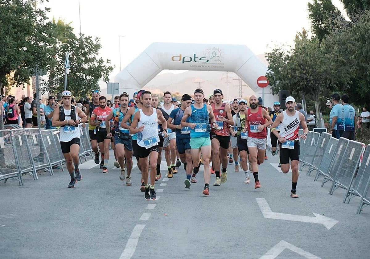 Más de 600 inscritos en la Peñarrubia Lorca Trail, a favor de la Asociación de Padres de Atención Temprana, Apat.