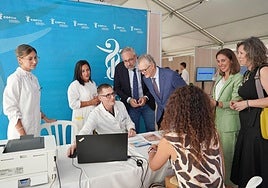 Imagen del Día Mundial del Farmacéutico de 2024 celebrado en Santomera.